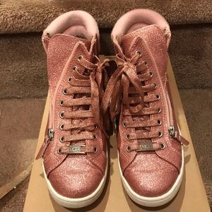 Ugg Sneakers Pink Glitter